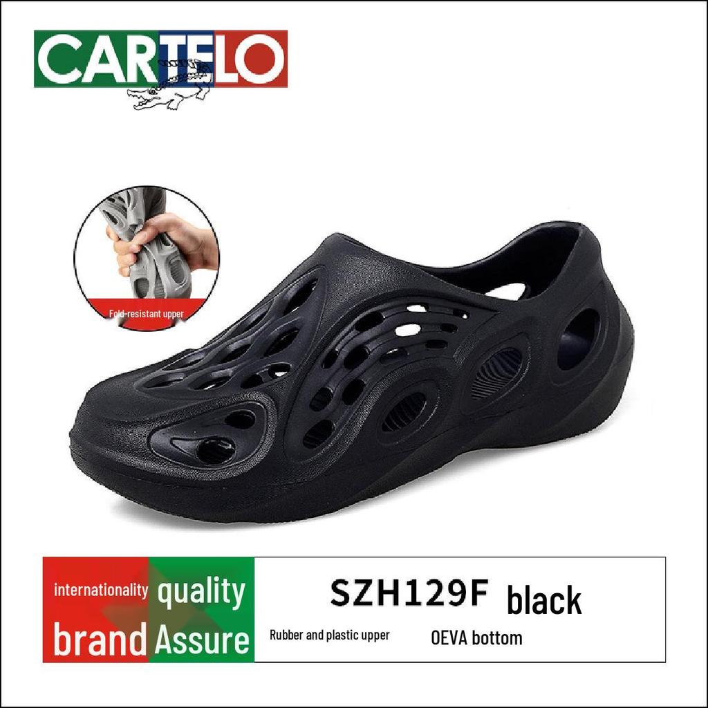 2025 Men's Breathable Summer Sandals: Outdoor & Beach Closed-Toe Flip-Flops