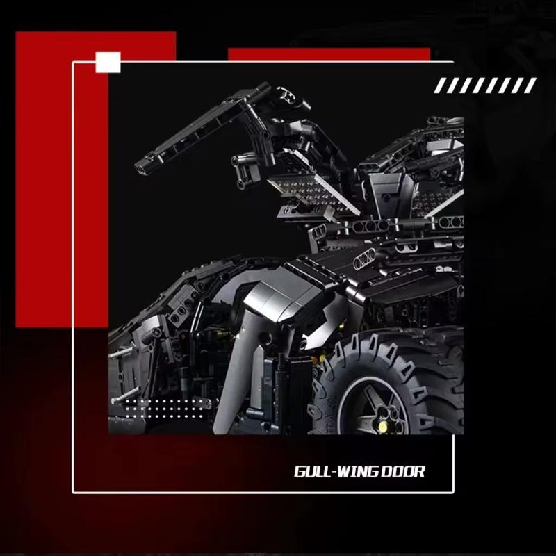 2830PCS Set Blocuri de Construcție Batmobilul Tumbler Motocicleta BatPod Adulți 1:8 Cărămizi de Putere High-tech Model Kit DIY Jucărie Pentru Băieți