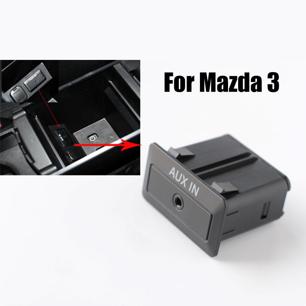 AUX Audio Interface For Mazda 3 2010-2013 TD7466DFX-5717 Car Armrest Box AUX IN Interface Audio Socket