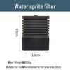Water Sprite Pneumatic Fish Tank Filter: Anti-Air Lift, Oxygenation, Waste Sucker for Small Tanks