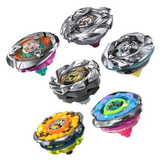 Beyblade X Rival Rumble Pack enthält 6 Takara Tomy Kreisel Kampfkreisel Spielzeug geeignet für Alter 8+.
