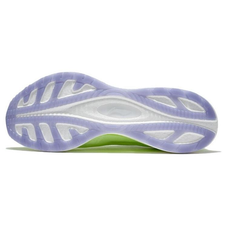 New LiNing Super Light 19 Anti Slip Wear Resistant Low Top Running Shoes Men's Yellow Green ARBS001-4