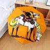 Cowboy Horseback Luke Umbrella Folding umbrella, automatic umbrella 8-Frame for Travel, camping Use Gift for Halloween Christmas