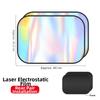 Radium Reflective Car Sun Shade Foldable Car Window Shades  for Car Windows