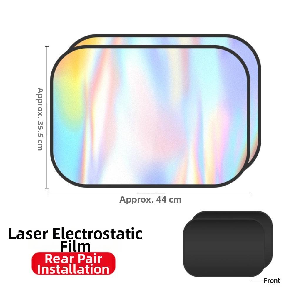 Radium Reflective Car Sun Shade Foldable Car Window Shades  for Car Windows
