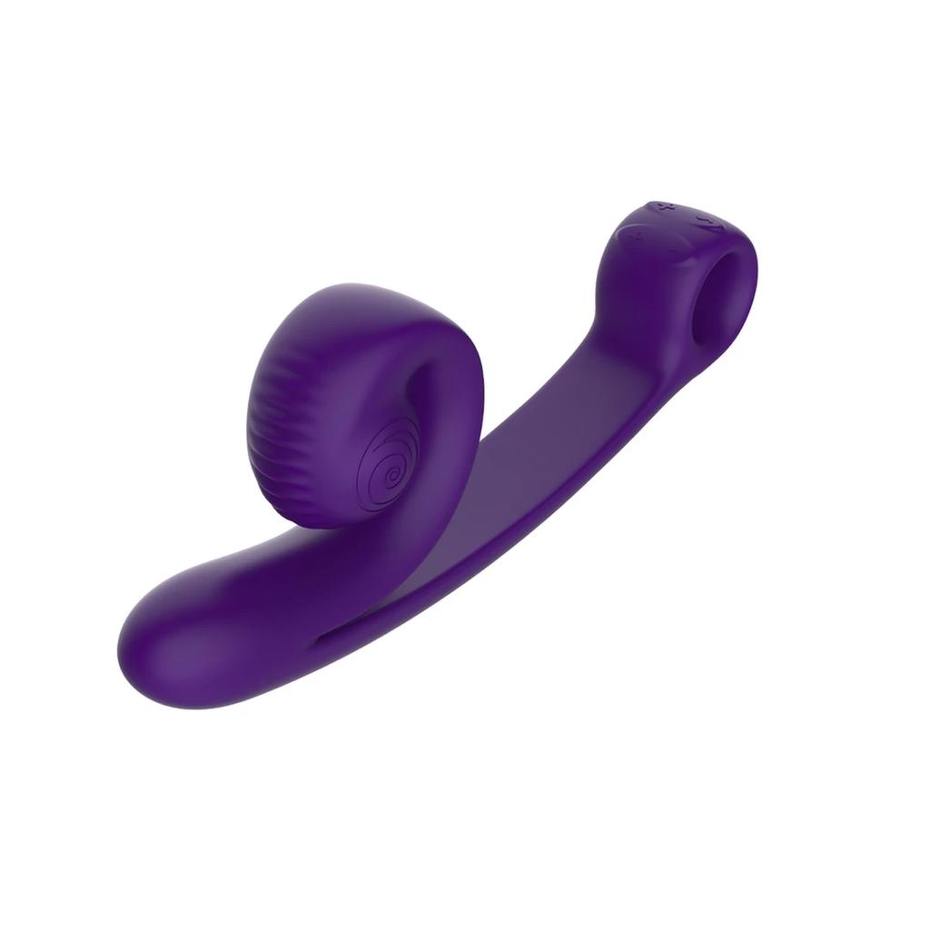 Snail Vibe - Curve Purple G-Spot Stimulating Dual Vibrator