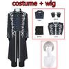 Spiel DMC5 Cosplay Kostüm Vergil Cosplay Vergil Perücke Nelo Uniform DMC5 Verkleidung Halloween Karneval Kostüm für Herren Comic Con