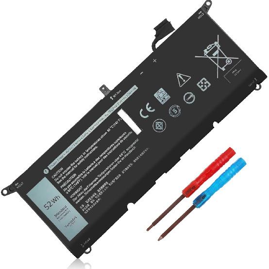 DXGH8 Laptop Battery Replacement Dell XPS 13 9370 Battery Dell XPS 13 9370 7390 9380 Inspiron 13 7000 7390 7391 2-in-1 Latitude 3301 Vostro 5390 5391
