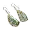 Labradorite Gemstone Handmade 925 Sterling Silver Jewelry Earring 1.97" GK-4780