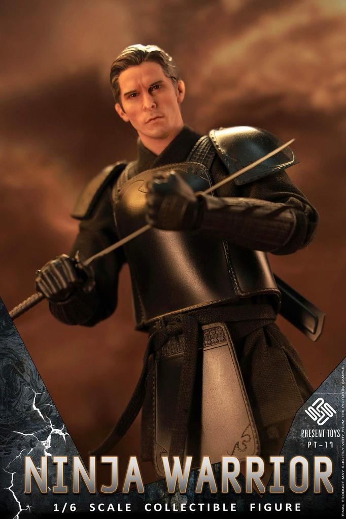 PRESENT TOYS Scale Ninja Samurai Master Double Body Headset Accessory Action Figure [Tbmodel] 1/6 PT-sp17