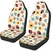 Purple Butterfly Galaxy Auto Car Seat Cover for Cars, Trucks, Vans, SUV, Vehicle Seat Cover Auto Saddle Blankets Driver Seat Protector Covers Full