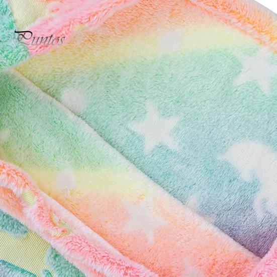 Breathable Mermaid Blanket Tail Wear Resistant Friendly To Skin All Seasons Luminous Design Plush Flannel Fleece Toddler Toy Kids