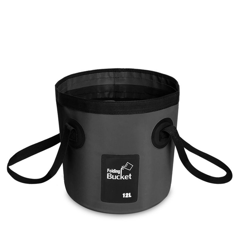 Folding Bucket Portable Outdoor Travel Foldable Water Bucket Bowl Sink Washing Bag Car Wash Bucket Multifunction for Camping