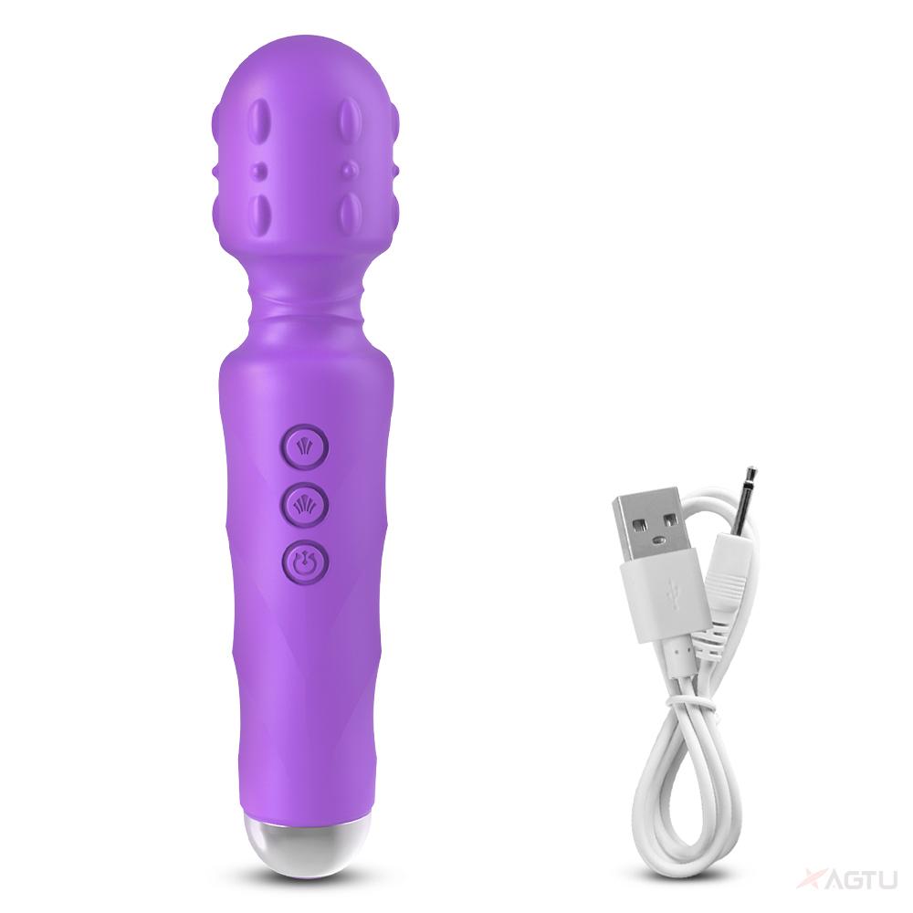 20 Speeds AV Vibrator Powerful Nipple G Spot Clitoris Stimulator for Women Magic-Wand Dildo Female Masturbation Adult Sex Toys