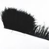 Feather1Meter Ostrich Feathers On Ribbon Fringe Trim 8-10cm DIY Skirt Sewing Trimmings Trims Feather Dress Decor for Clothes Decoration