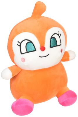 Sega Fave Anpanman Mochifuwa Marshmallow Plush Toy Mini Dokin-chan