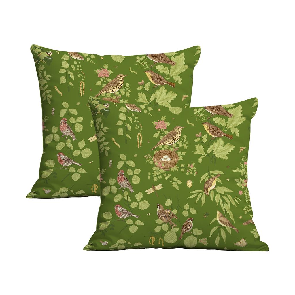 New Creative European Retro Floral Pillowcase Double-sided Printed Home Cushion Pillowcase Multiple Styles Available