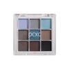 Nine-Color Eyeshadow Palette: Matte, Pearlescent, Green, Iridescent, Glitter, Colorful, Long-Lasting, Easy-Apply Makeup