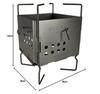 FIREBOX GEN2 Nano Stove Stainless Steel Wood Stove 3-inch [Genuine Japanese Product]