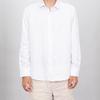 Men's White Cotton Oxford Dress Shirt