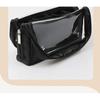 Professional Makeup Brush Bag Large Capacity Clear Portable Stand Up Easy Clean