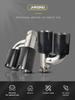 Carbon Fiber Stainless Steel Exhaust Muffler for BMW 3 Series 320i