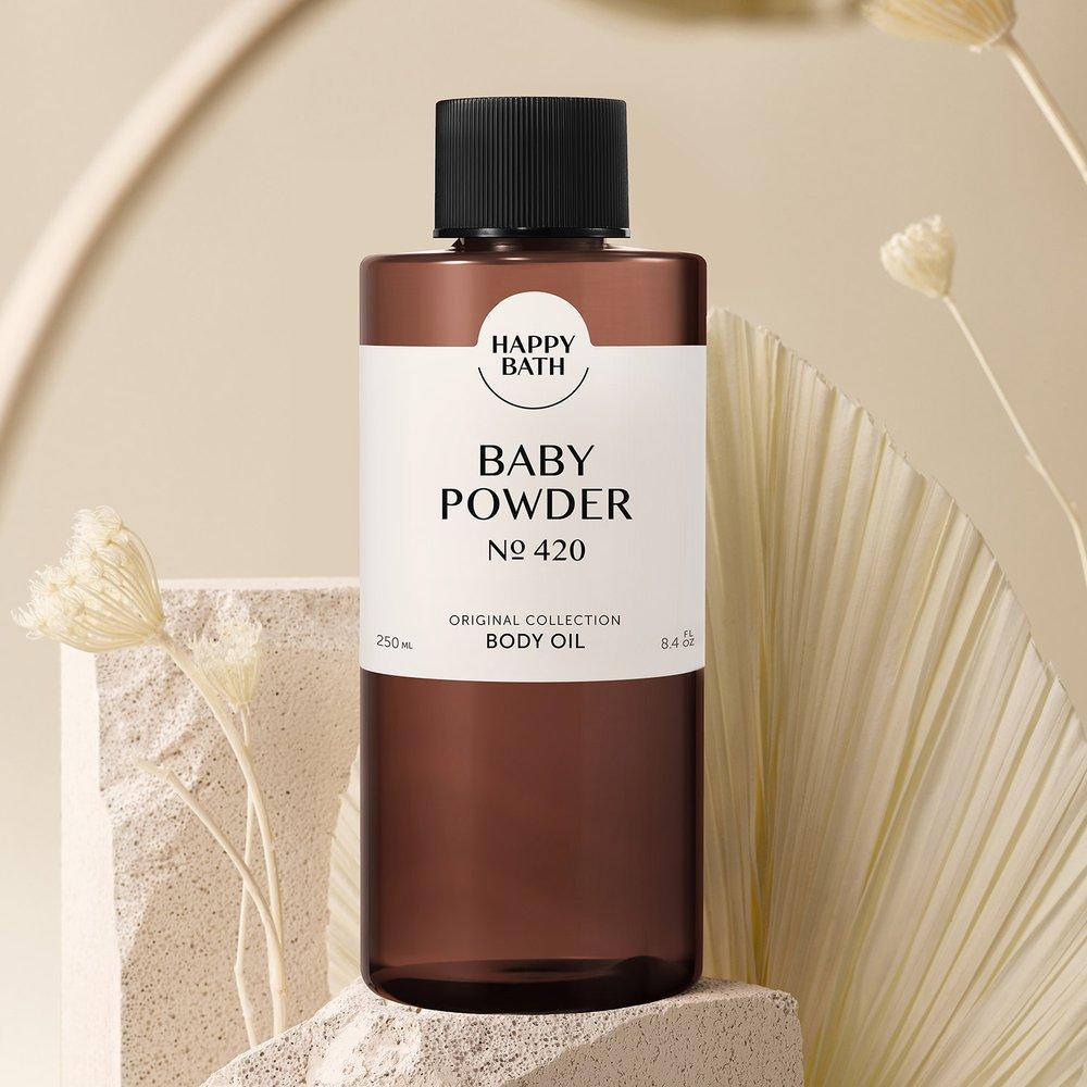 

HAPPY BATH Body Oil Baby Powder 250ml