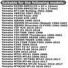 Steering Head Bearing Kit For Yamaha FZS600 MT07 FAZER FZ6 FZ6R FZS1000S MTN250 FZ07 FZ09 FJ09 MT01 MT03 MTT690 MT09 MT09TRA 12V