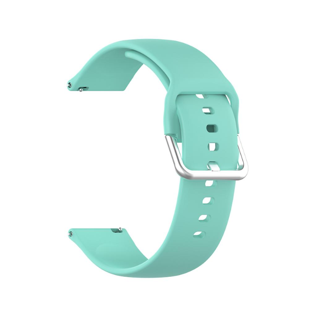 Watch Bands Soft Silicone Quick Release Watch Straps Silver Buckle Multiple Colors 22mm Compatible