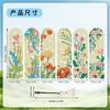 Diy Diamond Painting Bookmark 6-Piece Set Flower Bird Butterfly Pattern 5D Hand Sticker Diamond
