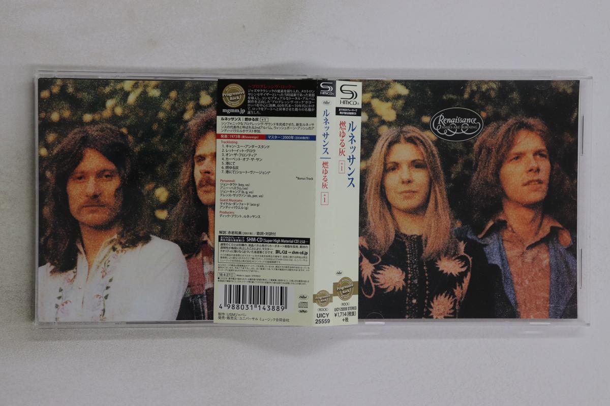 

CD RENAISSANCE - Ashes Are Burning (SHM-CD) UICY25559 CAPITOL 2016 Japan Obi Rock Used