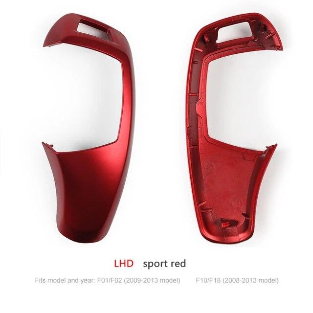 Para BMW Modelo Antigo F10 F18 F01 F02 Peças de Reposição Interior Cobertura do Pomo da Alavanca de Câmbio Guarnição Painel da Alavanca de Câmbio 2008-2013
