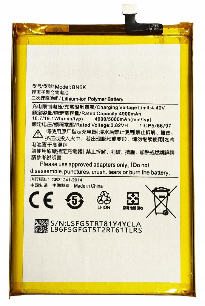 Nowa Bateria Do Xiaomi Redmi 12C 22120Rn86G Bn5K 5000Mah