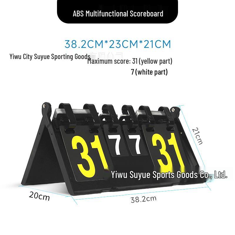 Flip Scoreboard for Basketball and Table Tennis