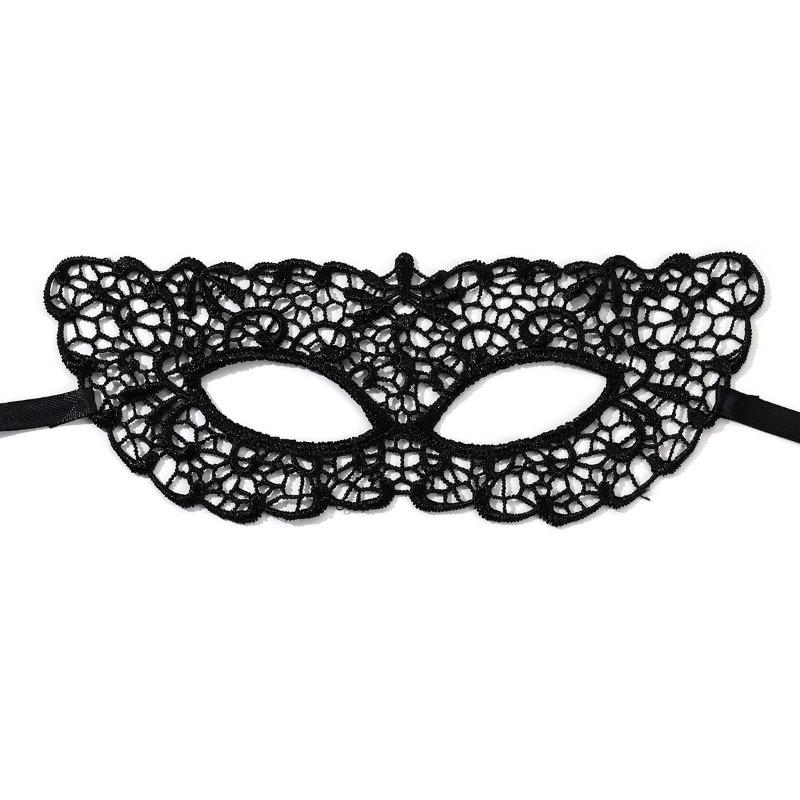Lace Eye Mask Costume Female Half-face Dance Party Halloween Prop Princess Adult Mask Concealer Fox Mask