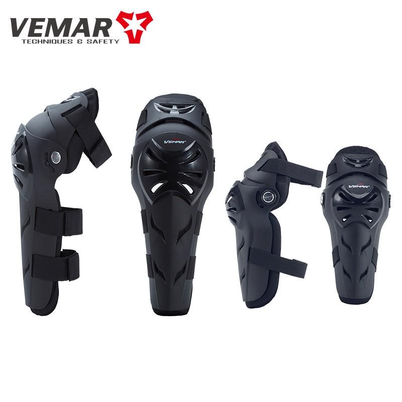 VEMAR Motorrad Schutzausrüstungs-Set Knie Ellbogen Protektoren Offroad Fahren Sicherheit Radfahren