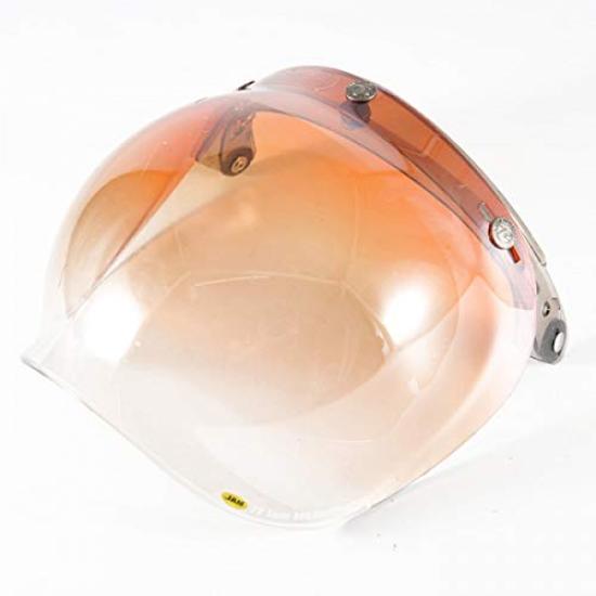 

Jamtech Japan 72JAM Helmet Shield with Base Bubble Shield Mirror Gradient (Flash + + Persimmon) JCBN-04