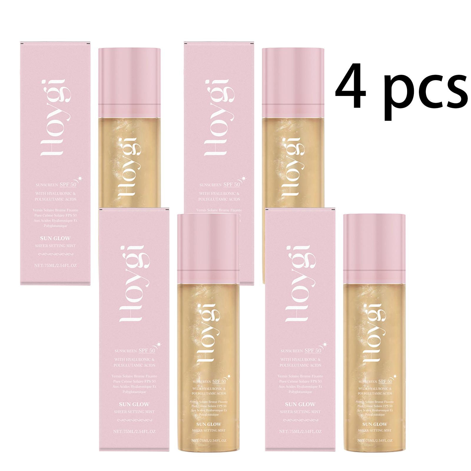 

Спрей-фиксатор Hoygi: Диоксид титана + Гиалуроновая кислота | 24-часовой матовый финиш + Контроль жирности и защита от смазывания + Питательный комфорт, 75 мл