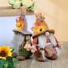 Doll Scandinavian Dwarf Doll for Thanksgiving Day Home Desk Tree Decoration Harvest Festival Supply