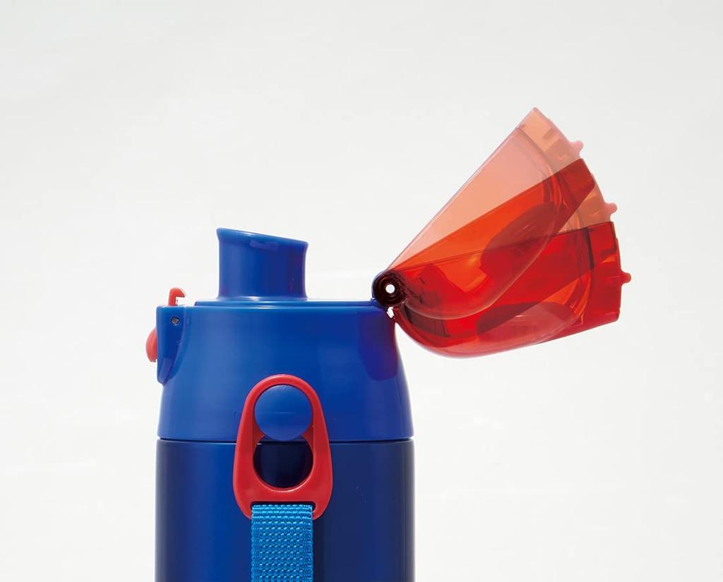 Skater Kids Stainless Steel Water Direct Bottle, Drink, 580ml, Pokémon Design, 22, Boys, SDC6N-A