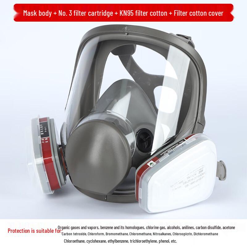 

NLNTL 6800 Full-Face Gas Mask