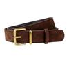 Korean Style Retro Suede Leather Belt with Pin Buckle – Perfect for Coats & Jeans
