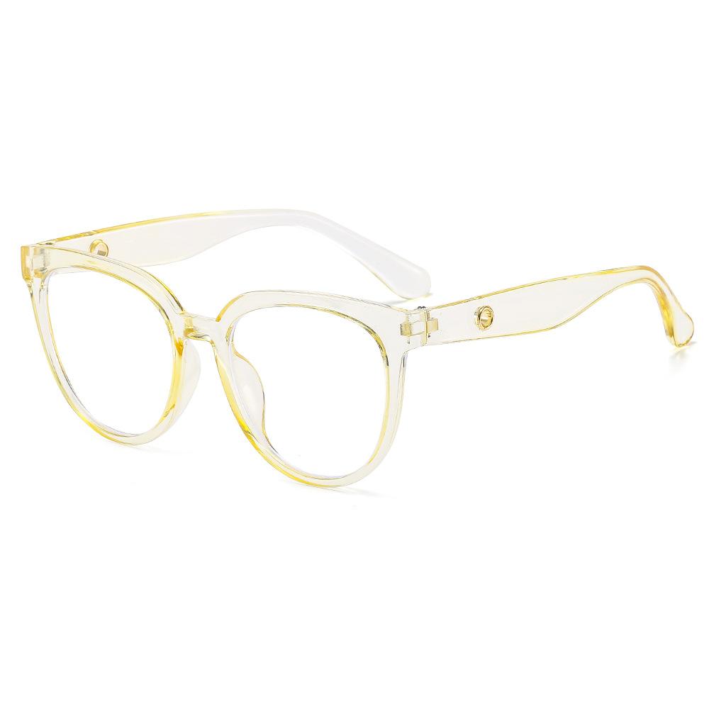 Transparent Computer Glasses Frame Anti Blue Light Blocking Eyewear for Women Men Cat Eye Optical Spectacle Eyeglass
