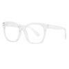 Anti-blue Light Glasses Daily Square Eyewear Women Men Leisure Travel Eyeglasses Blue Light Blocking Man Lady Computer Eyeglas
