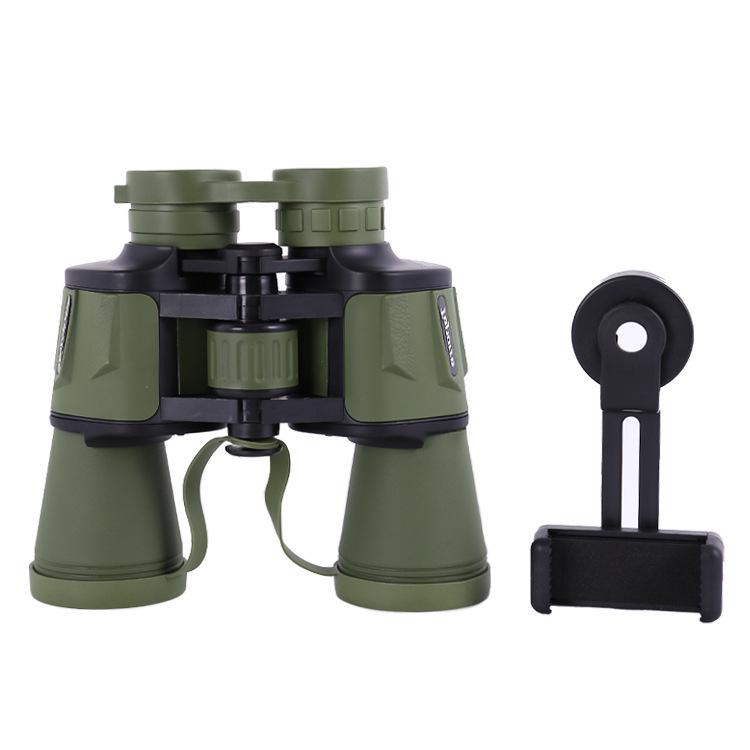 20x50 HD Binoculars - High Power Night Vision Telescope for Outdoor Travel & Smartphone Photography