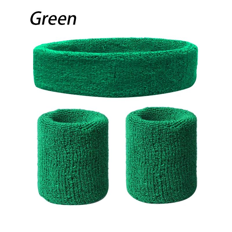 A Set Of Wristband Headband Headband Set For Sports,Sweat Absorbing,Basketball,Headband And Wrist Protection