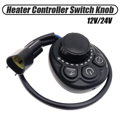 Buton de control al încălzitorului de parcare comutator rotativ cablaj universal de încălzire 12V/24V pentru încălzitor Webasto Eberspach diesel
