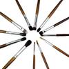 Tapered Wool Animal Hair Makeup Brush for Eyeshadow, Blending, Concealer, and Lip & Brow Application.