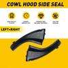 A Pair Fender to Cowl Hood Side Seal & Left Right For 2013-2018 Toyota Rav4 New