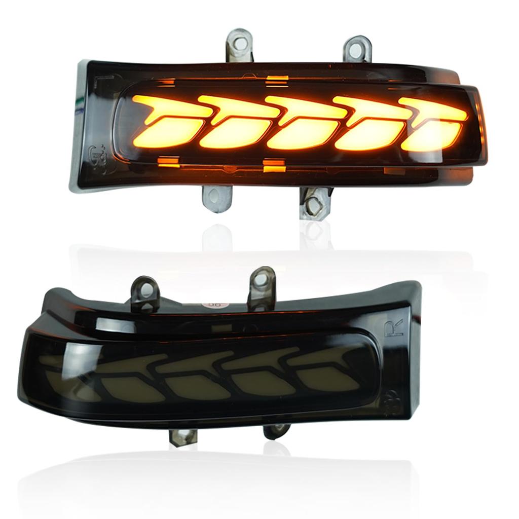 Toyota Model Flst-001 Dot Alphard/Vellfire 20 Series Sequential Door Mirror Turn Signal, Fully Flashing,